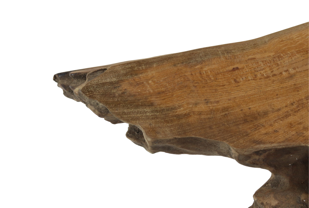 Salontafel - 90x55x42 - Naturel - Teak wortelhout/metaal-Salontafels-HSM Collection