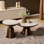 Salontafel Alix Metaal 50 cm 50x50x49.5 cm-Salontafels-Starfurn