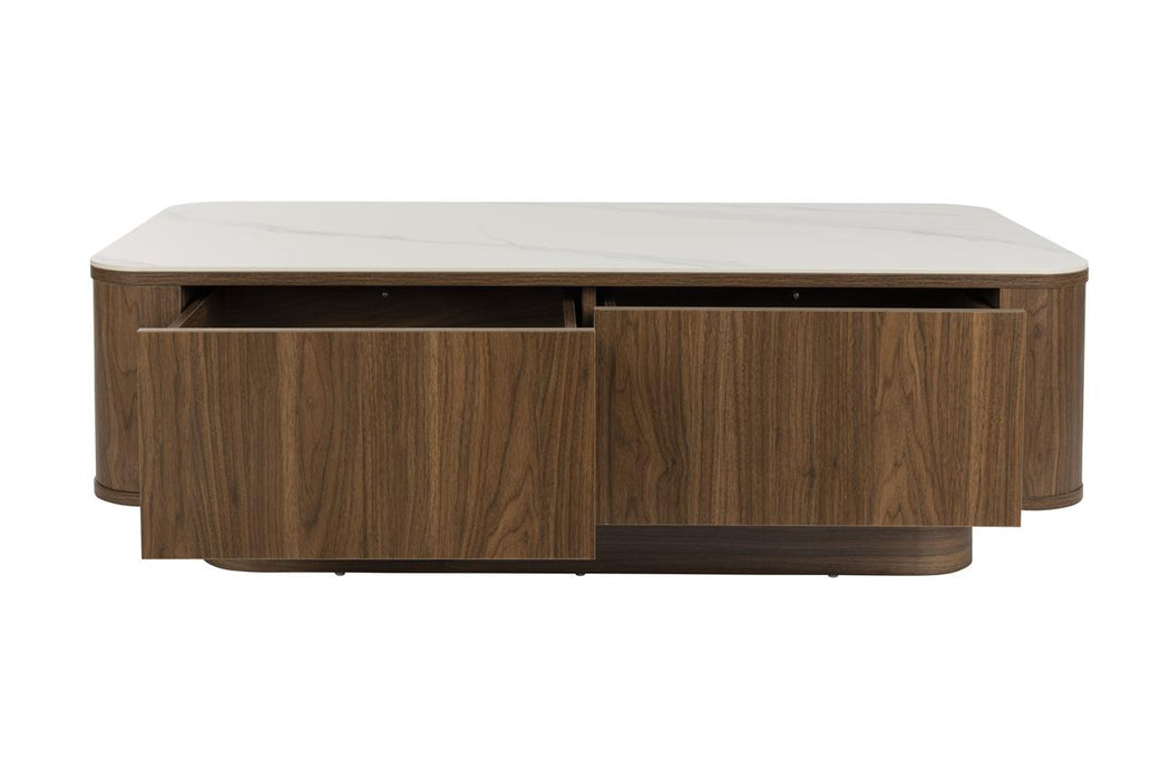 Salontafel Almira Hout Bruin 60x120 cm-Salontafels-Creating Home