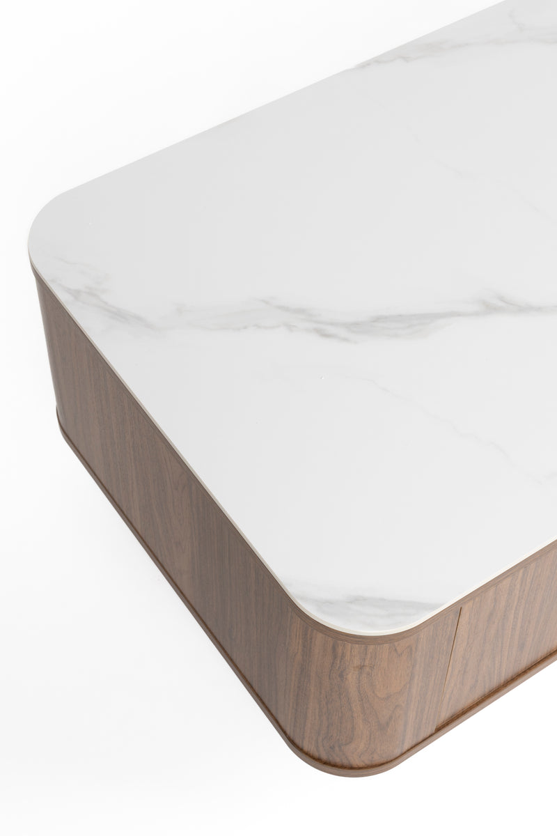 Salontafel Almira Hout Bruin 60x120 cm-Salontafels-Creating Home