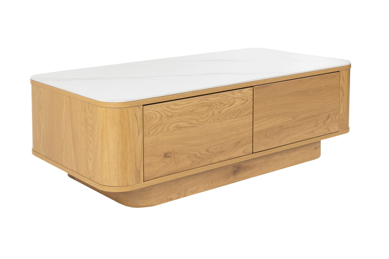 Salontafel Almira Hout Naturel 60x120 cm-Salontafels-Creating Home