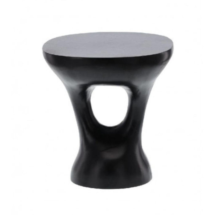 Salontafel Amelie Zwart Aluminium 43 cm-Salontafels-Starfurn
