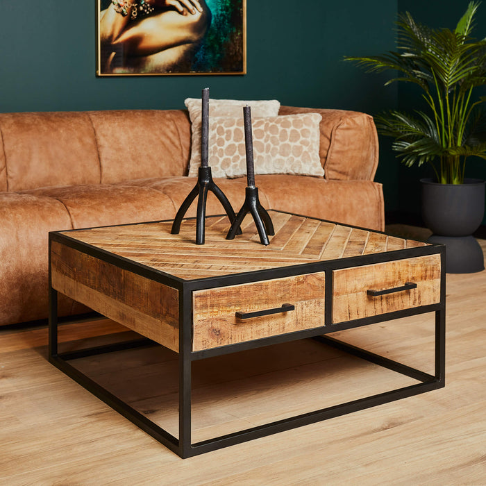 Salontafel Arlington | 80x80 cm-Salontafels-Starfurn