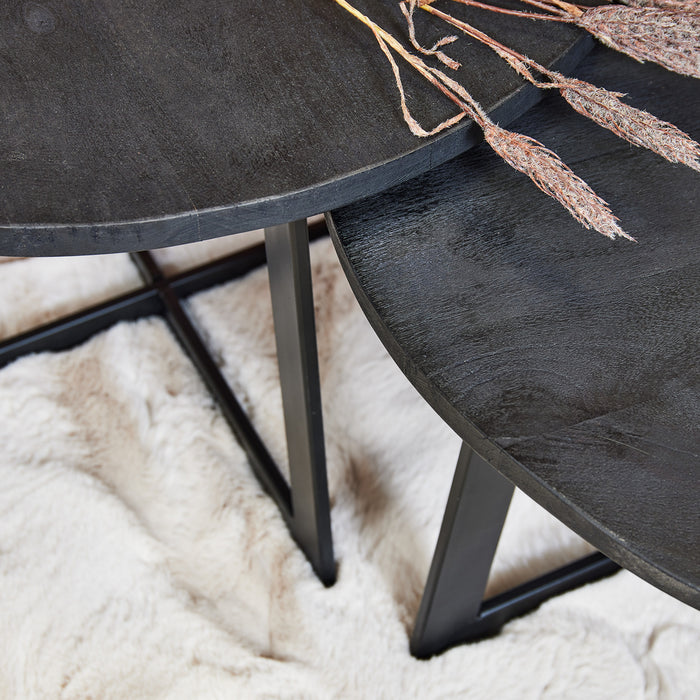Salontafel Austin set van 2 | Black-Salontafels-Starfurn