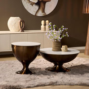 Salontafel Ava Metaal 75 cm 75x75x38 cm-Salontafels-Starfurn