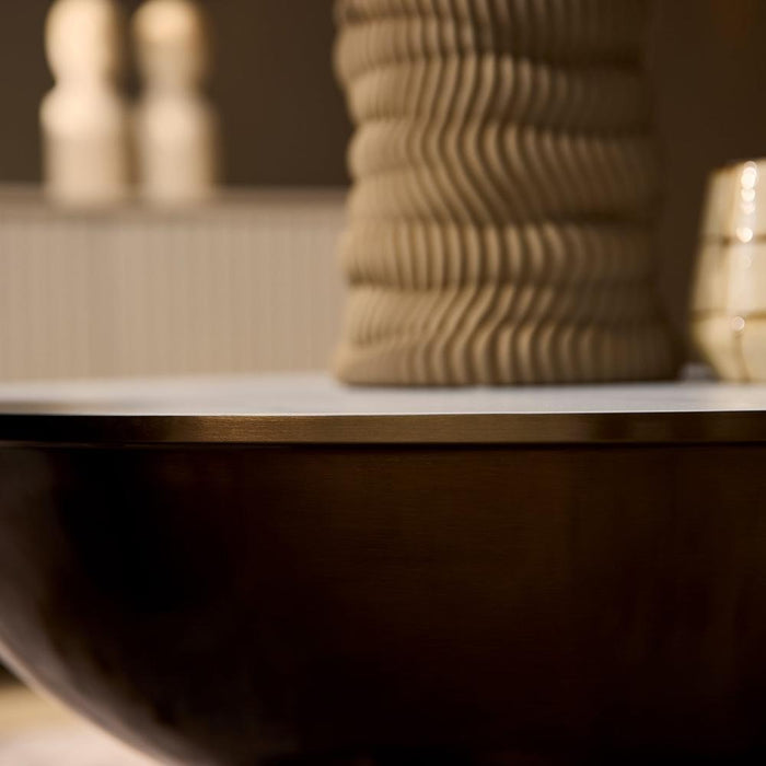 Salontafel Ava Metaal 75 cm-Salontafels-Starfurn
