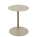 Salontafel Beige Metaal Rond 40 cm-Salontafels-J-Line