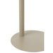 Salontafel Beige Metaal Rond 40 cm-Salontafels-J-Line