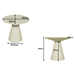 Salontafel Bellis | 60 cm-Salontafels-Starfurn