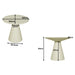 Salontafel Bellis Zand Mangohout 60 cm 60x60x55 cm-Salontafels-Starfurn