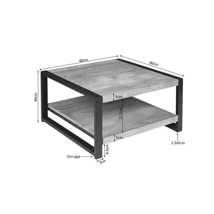 Salontafel Boaz - 80x80 cm-Salontafels-Starfurn