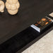 Salontafel Boaz Black met onderblad | 110 cm-Salontafels-Starfurn