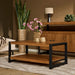 Salontafel Boaz met onderblad 110 cm 110x60x45 cm-Salontafels-Starfurn