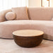 Salontafel Bowl Espresso Travertin 70 cm Rond 70x70x30 cm-Salontafels-LABEL51