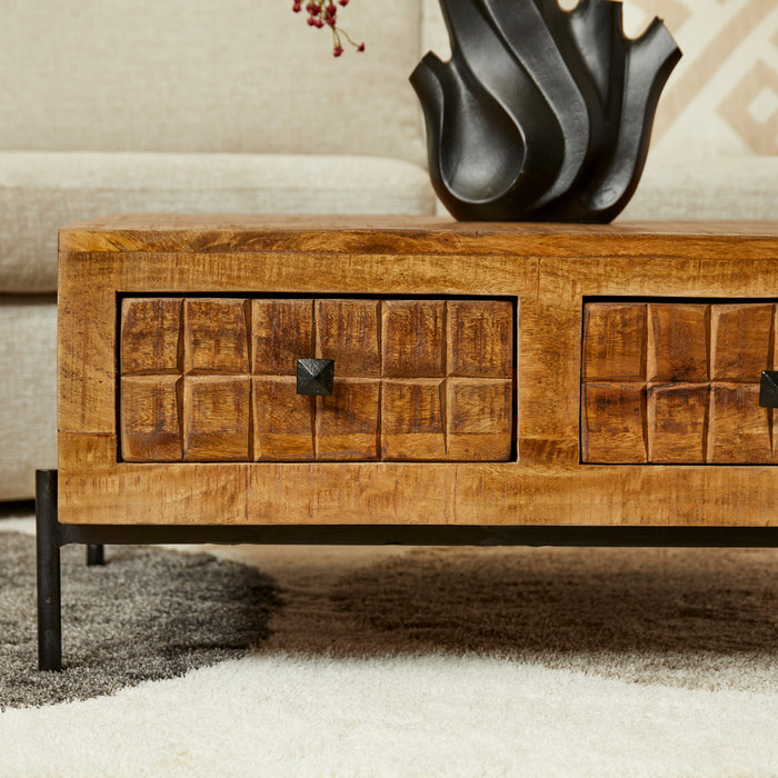 Salontafel Brandy - 80x80 cm-Salontafels-Starfurn