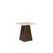 Salontafel Brix Bottecino Mangohout Crème wit 45 cm-Salontafels-Livingfurn