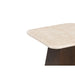 Salontafel Brix Bottecino Mangohout Crème wit 45 cm-Salontafels-Livingfurn