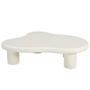 Salontafel Brix Salontafel Beton Crème wit 120x88 cm-Salontafels-Livingfurn