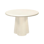 Salontafel Brix Salontafel Beton Crème wit 130 cm 130x130x76 cm-Salontafels-Livingfurn