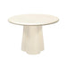 Salontafel Brix Salontafel Beton Crème wit 130 cm 130x130x76 cm-Salontafels-Livingfurn