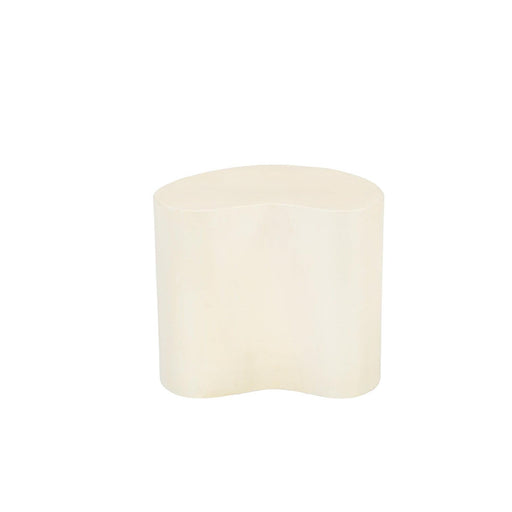 Salontafel Brix Salontafel Beton Crème wit 28x49 cm-Salontafels-Livingfurn