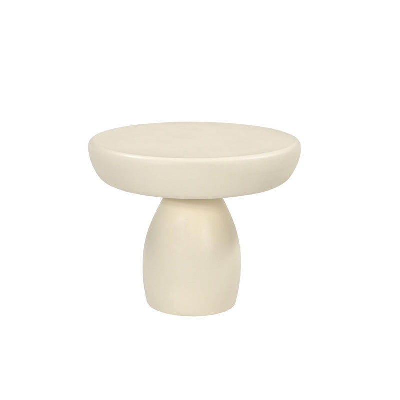 Salontafel Brix Salontafel Beton Crème wit 50 cm 50x50x40 cm-Salontafels-Livingfurn