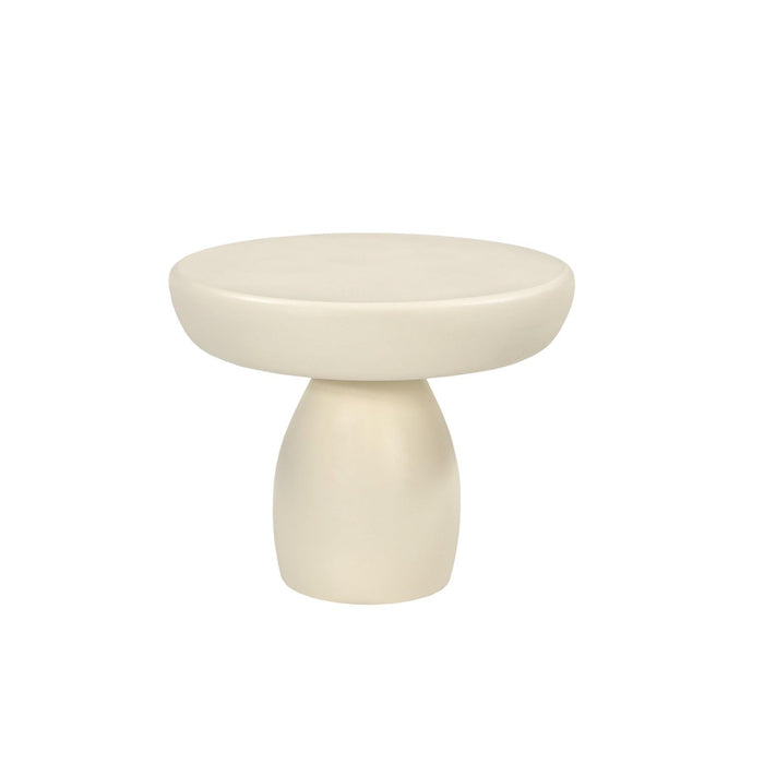 Salontafel Brix Salontafel Beton Crème wit 50 cm 50x50x40 cm-Salontafels-Livingfurn