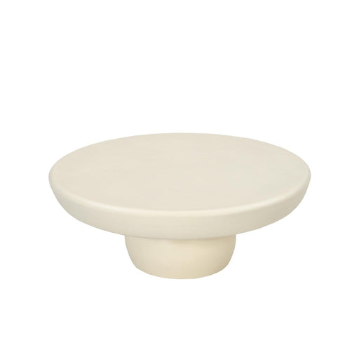 Salontafel Brix Salontafel Beton Crème wit 80 cm 80x80x30 cm-Salontafels-Livingfurn