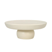 Salontafel Brix Salontafel Beton Crème wit 80 cm 80x80x30 cm-Salontafels-Livingfurn