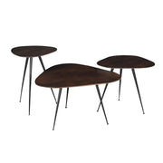 Salontafel Brix Salontafel Mangohout Bruin 70 cm 70x70x39 cm-Salontafels-Livingfurn