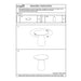 Salontafel Brix Salontafel Mangohout Crème wit 43 cm 43x50x42 cm-Salontafels-Livingfurn