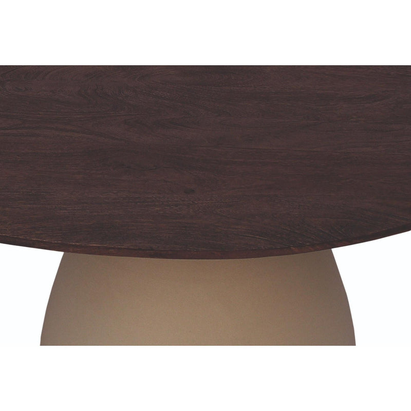 Salontafel Brix Salontafel Mangohout Crème wit 76 cm 76x86x37 cm-Salontafels-Livingfurn