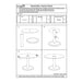 Salontafel Brix Salontafel Mangohout Naturel hout 50 cm-Salontafels-Livingfurn