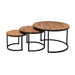 Salontafel Brix Salontafel Mangohout Naturel hout 73 cm-Salontafels-Livingfurn