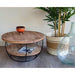 Salontafel Brix Salontafel Mangohout Naturel hout 85 cm-Salontafels-Livingfurn