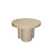 Salontafel Brix Salontafel Metaal Beige 56 cm 56.5x56.5x35.5 cm-Salontafels-Livingfurn