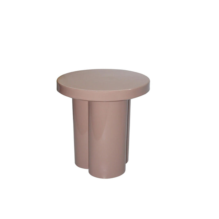 Salontafel Brix Salontafel Metaal Roze 43 cm 43x43x45 cm-Salontafels-Livingfurn