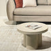 Salontafel Brix Salontafel Metaal Wit 56 cm 56.5x56.5x35.5 cm-Salontafels-Livingfurn