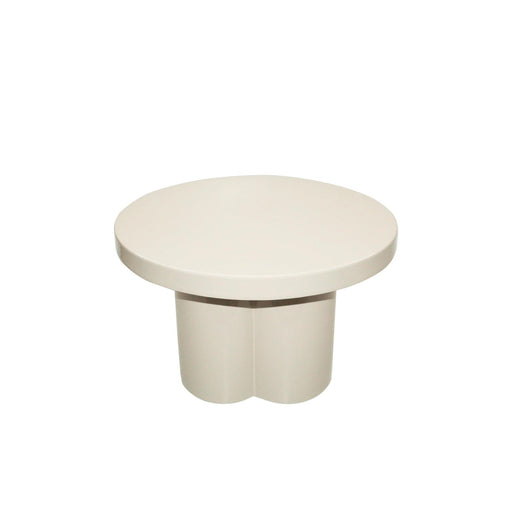 Salontafel Brix Salontafel Metaal Wit 56 cm 56.5x56.5x35.5 cm-Salontafels-Livingfurn