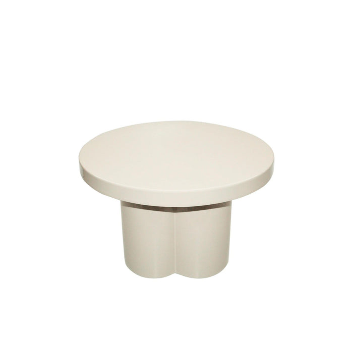 Salontafel Brix Salontafel Metaal Wit 56 cm 56.5x56.5x35.5 cm-Salontafels-Livingfurn