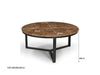 Salontafel Brix Senna Emperador Marmer Bruin 80 cm-Salontafels-Livingfurn