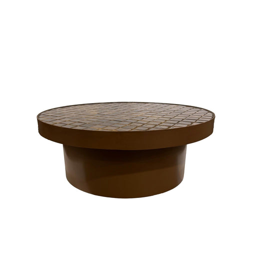 Salontafel Brix Tylo Brown 80cm-Salontafels-Livingfurn