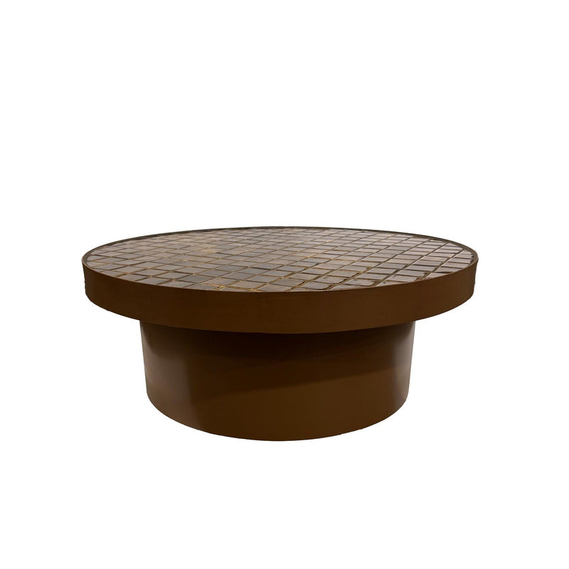 Salontafel Brix Tylo Brown 80cm-Salontafels-Livingfurn