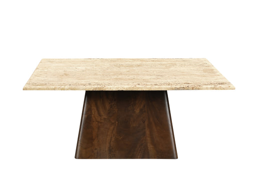 Salontafel Brix Valentino Mangohout Beige 75 cm-Salontafels-Livingfurn