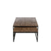 Salontafel Bruin Ijzer 80x120 cm-Salontafels-J-Line