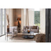 Salontafel Bruin Ijzer Rond 113 cm-Salontafels-J-Line