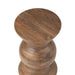 Salontafel Bruin Mangohout hout 31 cm 31x31x50 cm-Bijzettafels-J-Line