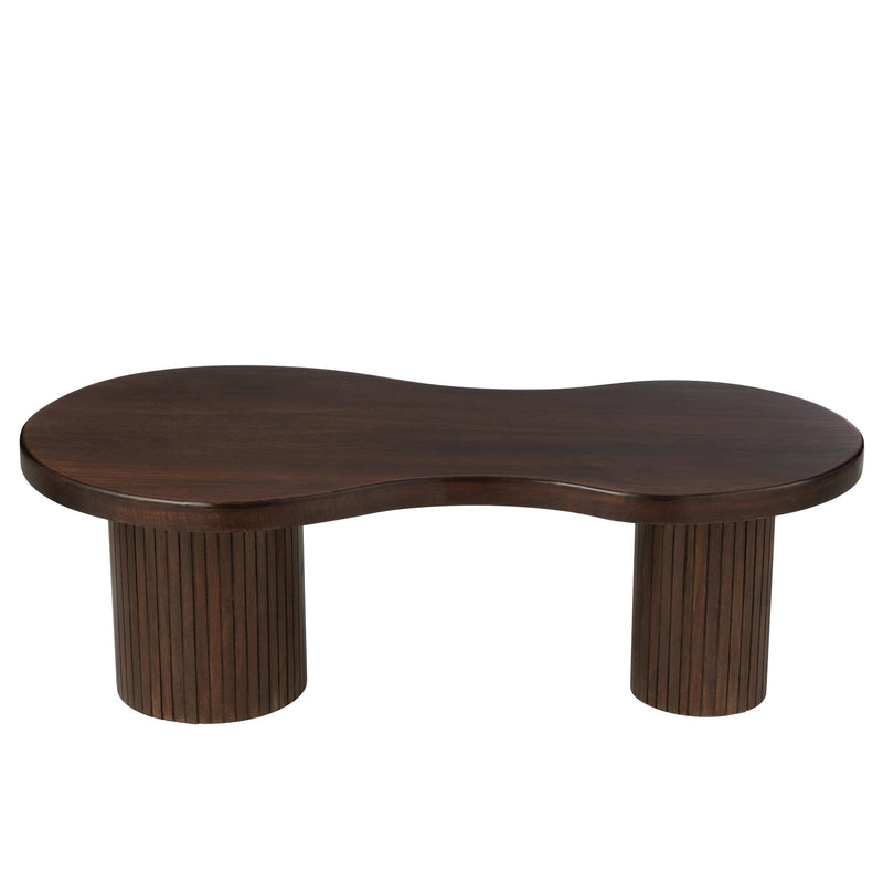 Salontafel Bruin Mangohout hout S 64x120 cm-Salontafels-J-Line