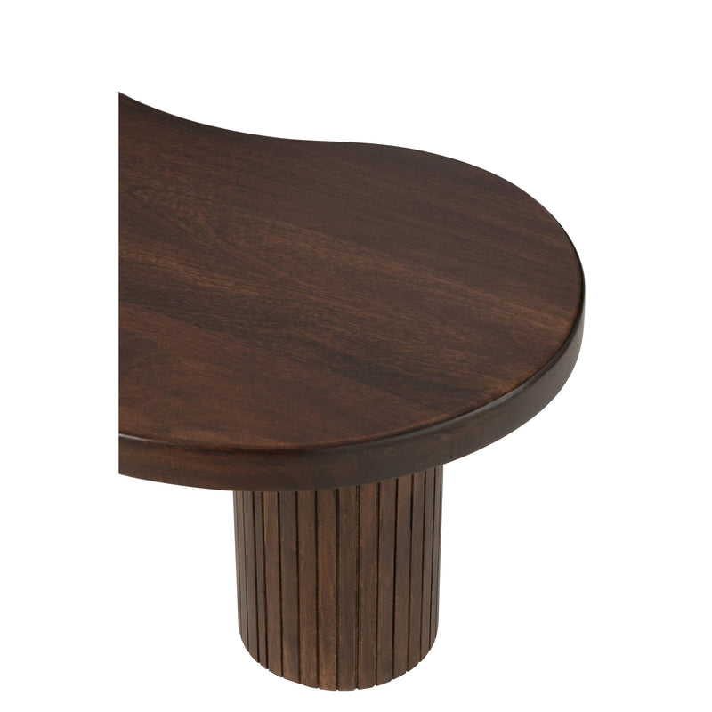 Salontafel Bruin Mangohout hout S 64x120 cm-Salontafels-J-Line