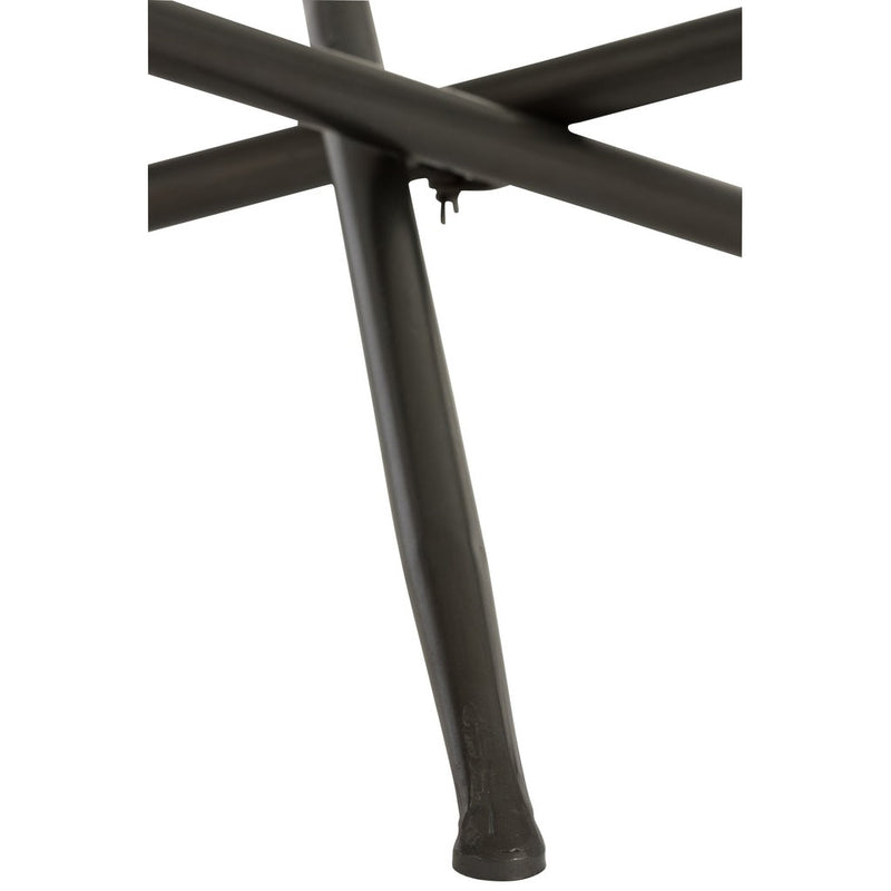 Salontafel Bruin Metaal Rond 100 cm 100x100x40 cm-Salontafels-J-Line
